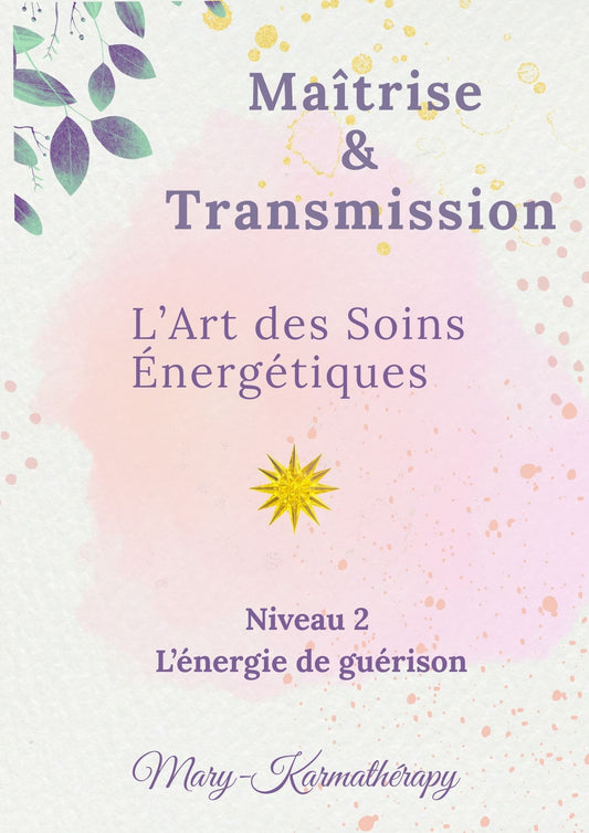 Maitrise & Transmission - L'Art des soins énergétiques - Niveau 2