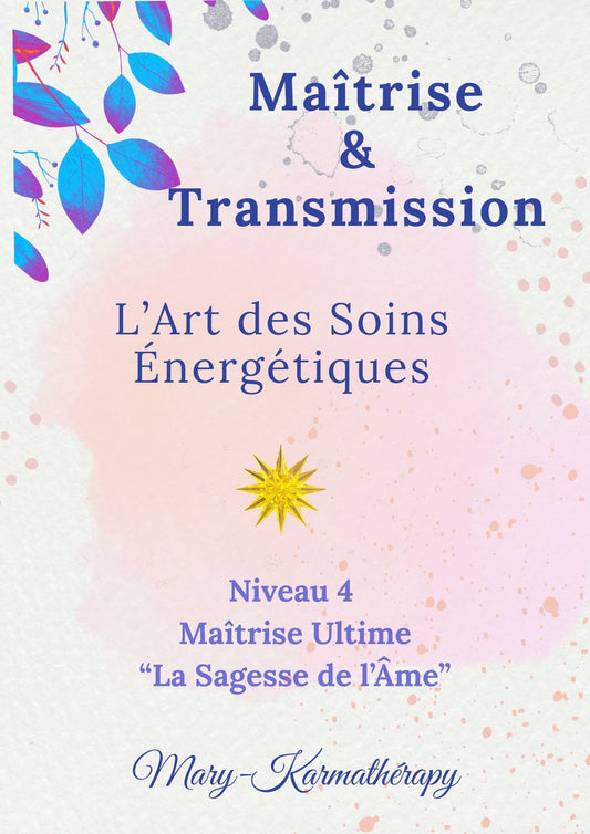 Maitrise & Transmission - L'Art des soins énergétiques - Niveau 4